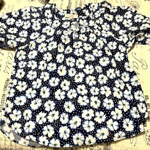 Loft Short Sleeve Floral top